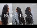 ♡ Easy D.I.Y BOHO Locs Ft. YWIGS