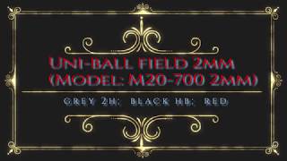 Mitsubishi Uni-ball Field (M20-700) 2mm