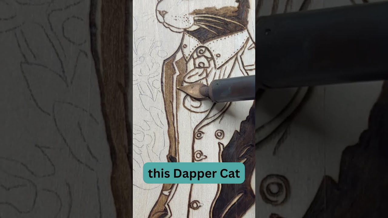 Wood Burning Art Is So Satisfying To Watch 