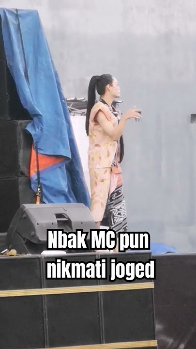Mbak penyiar pun ikut joged #shorts #mberot #jaranan #kalapan #bantengan #dj #shortvideo