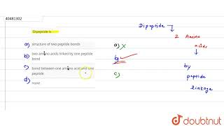 Dipeptide is