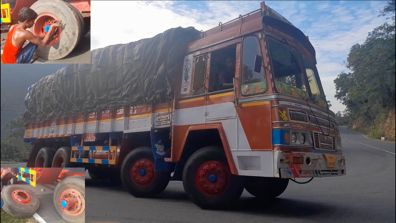 Live Tyre Blast Heavy Load 12 Wheeler Truck In Hairpin Bend YouTube live-tyre-blast-heavy-load-12-wheeler-truck-in-hairpin-bend-youtube