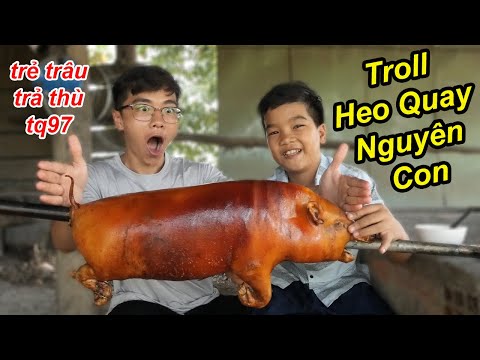 Video Trẻ Trâu TROLL Quay Nguyên Con Heo Của TQ97 Phiên Bản... - youtube