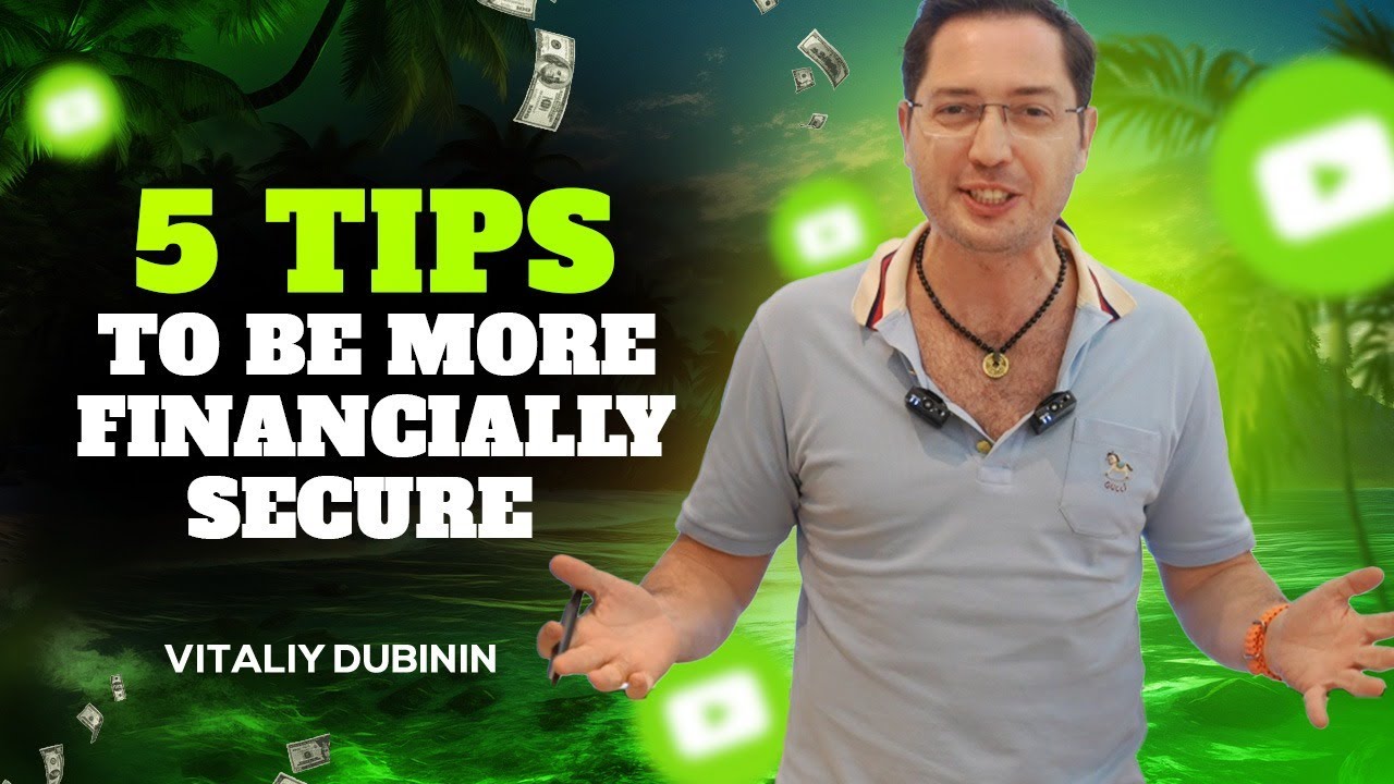 5 Tips To Be More Financially Secure! - YouTube