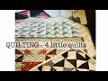 Quilting four little quilts | table mats | sew along with me #mysewingroom #tablemats