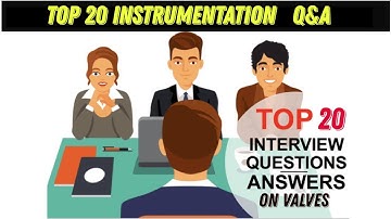 VALVES || Instrumentation || Interview Questions and Answers  on Valves