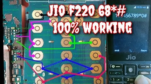 Jio f220 68*# keypad Not working Solution Done 👍 JIO PHONE All keypad solution