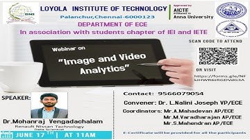 IMAGE AND VIDEO ANALYTICS