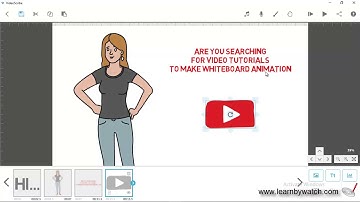 Videoscribe Tutorial: how to use set camera option in videoscribe (hindi)