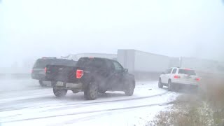 Wild winter crash in Iowa: Watch raw video of pileup on Interstate 80 near Des Moines
