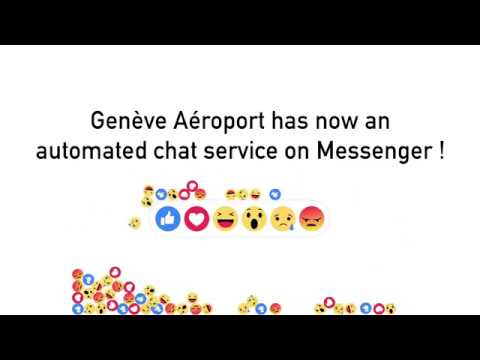 Genève Aéroport lance un service de réponses intelligentes sur Facebook Messenger! [English]