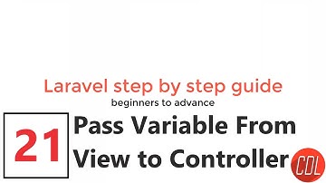 (21) Send form value from blade to controller | Laravel pass value from view to controller