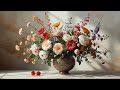 Art Frame TV | Floral Still Life Wall Art | 1 Hour Loop