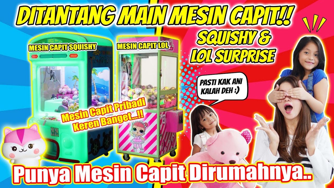 Punya Mesin Capit Sendiri!! Ani Nurhayani Kalah Ditantang Netanya Vanessa!! Ada Hadiah Buat Giveaway