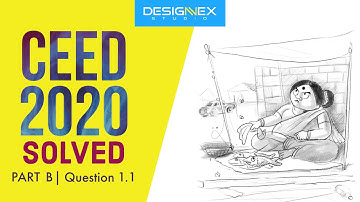 CEED 2020 | Part-B Solutions | Character Design
