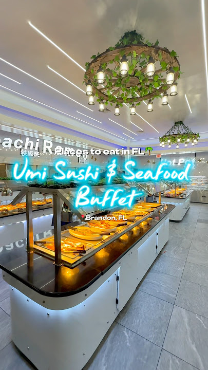 Umi Seafood Buffet in Brandon, FL #buffet #tampa #food #shorts