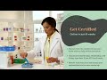 Pharmacy technician certification  8 week online course