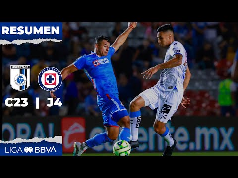 G.B. Queretaro Cruz Azul Goals And Highlights