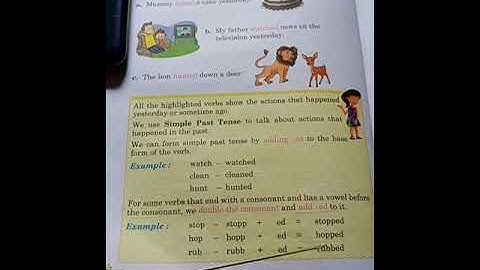 English Grammar/ Class-2/ Chapter-12 TENSES/ explanation of page-66 ,67