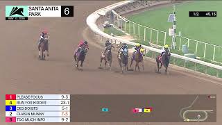 Too Much Info Wins Race 6 on Sunday, May 17, at Santa Anita Park