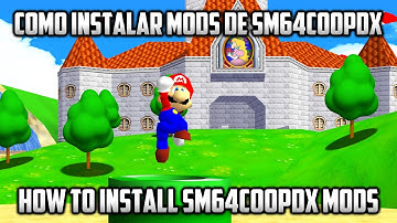 ⭐ Super Mario 64 PC - Tutorial - How to Install sm64coopdx Mods / Como Instalar Mods de sm64coopdx