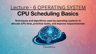 Process Scheduling Basics | CPU Scheduling Concepts Explained | Operating Systems | L-6