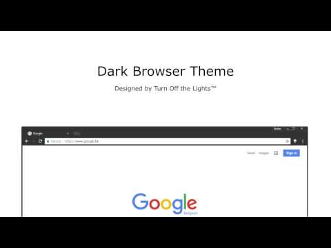 Importancia guerra rural Dark Theme for Google Chrome