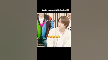 Taejin: Taejin exposed BTS shocked 😮 #taejin #bts #ytshorts #btsshorts #jin #taehyung