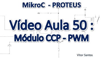 Programação Em C (MikroC) p/ uC PIC (Em Português) MiniCurso Aula 50 - Módulo CCP - PWM