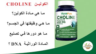 CHOLINE | ما هي مادة الكولين في جسم الانسان؟