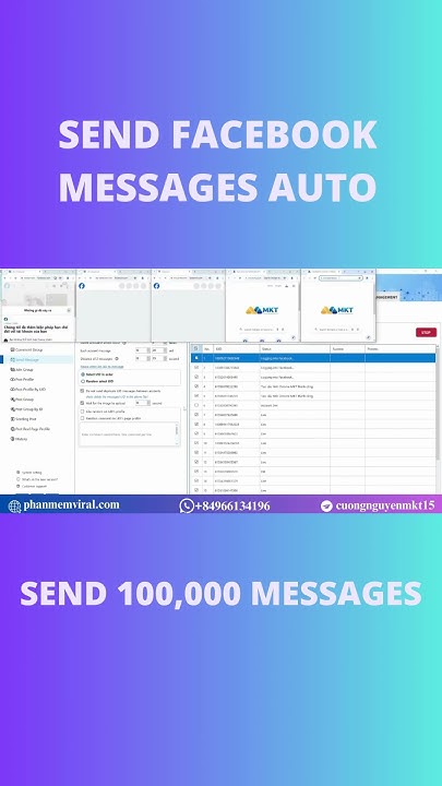 Fb Auto Message Sender | Automatic Send Message Facebook - YouTube