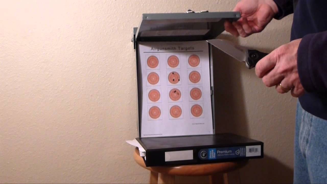 Air Gun Pellet Trap YouTube