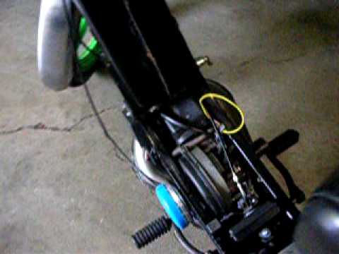 Vespa Ciao met kickstart - YouTube