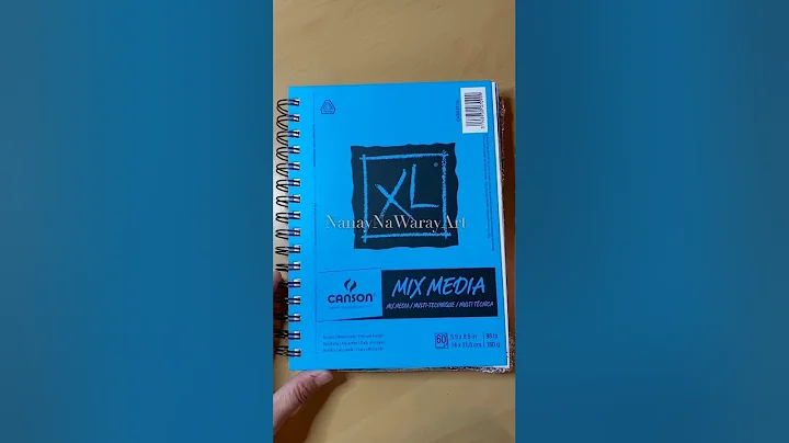 My paintings using Canson Mixed Media Paper Pad review #shorts