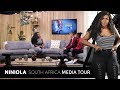Niniola takes South Africa! Afro-House Queen embarks on Media Tour | WATCH