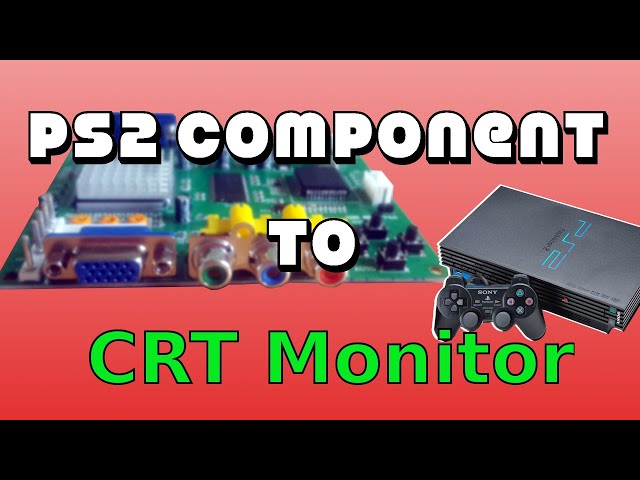 プレステ2 Playstation 2 Component to CRT Monitor - GBS8200 (2019
