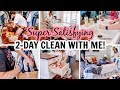 SATISFYING 2-DAY CLEAN WITH ME | EXTREME SPRING CLEANING MOTIVATION | Amy Darley