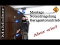 Notentriegelung für Garagentorantrieb Montage & Installation von M1Molter