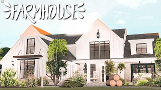 Realistic Farmhouse Bloxburg Speedbuild Realistic Farmhouse Bloxburg Speedbuild