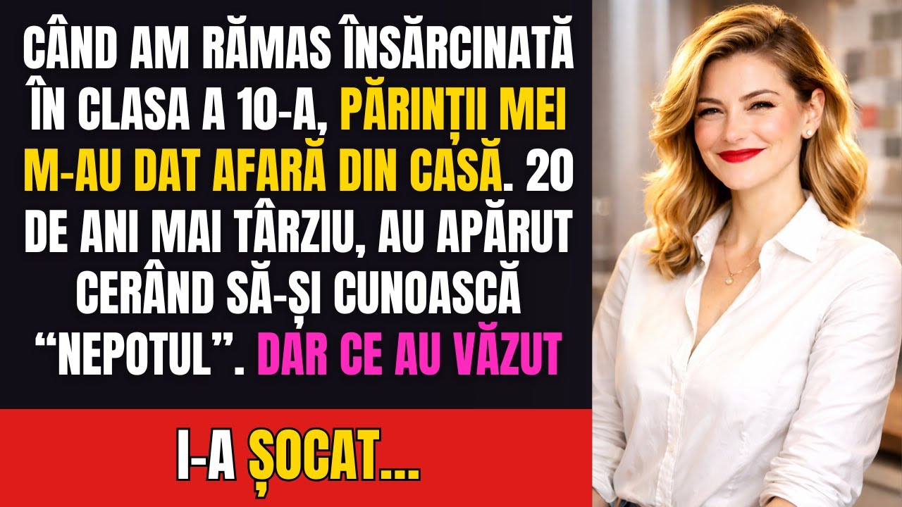 Părinții mei m-au renegat în clasa a 10-a, însărcinată-ani mai târziu au cerut fiul meu. Nu exista..