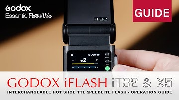 Godox iFlash iT32  and X5 Hot Shoe Trigger - Operation Guide