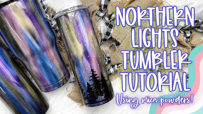 Glitter Tumbler Tutorial - Epoxy + Loctite Method - Full Process Start to  Finish! 