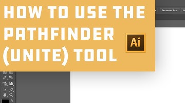 UNITE! Using the Unite tool (pathfinder) in Adobe Illustrator