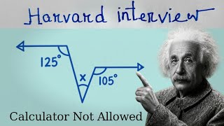 🧠 CAN YOU SOLVE THIS HARVARD-STYLE GEOMETRY PROBLEM? 🤯 | NO CALCULATOR 📵