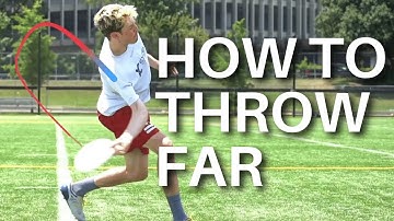 How to Throw a Frisbee FAR