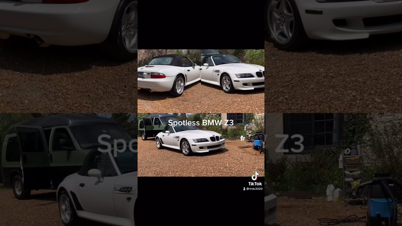 Deep Cleaning BMW Z3