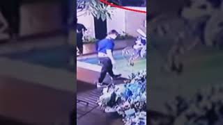 Viral Rekaman CCTV Saat Rizky Billar Lempar Bola Biliar