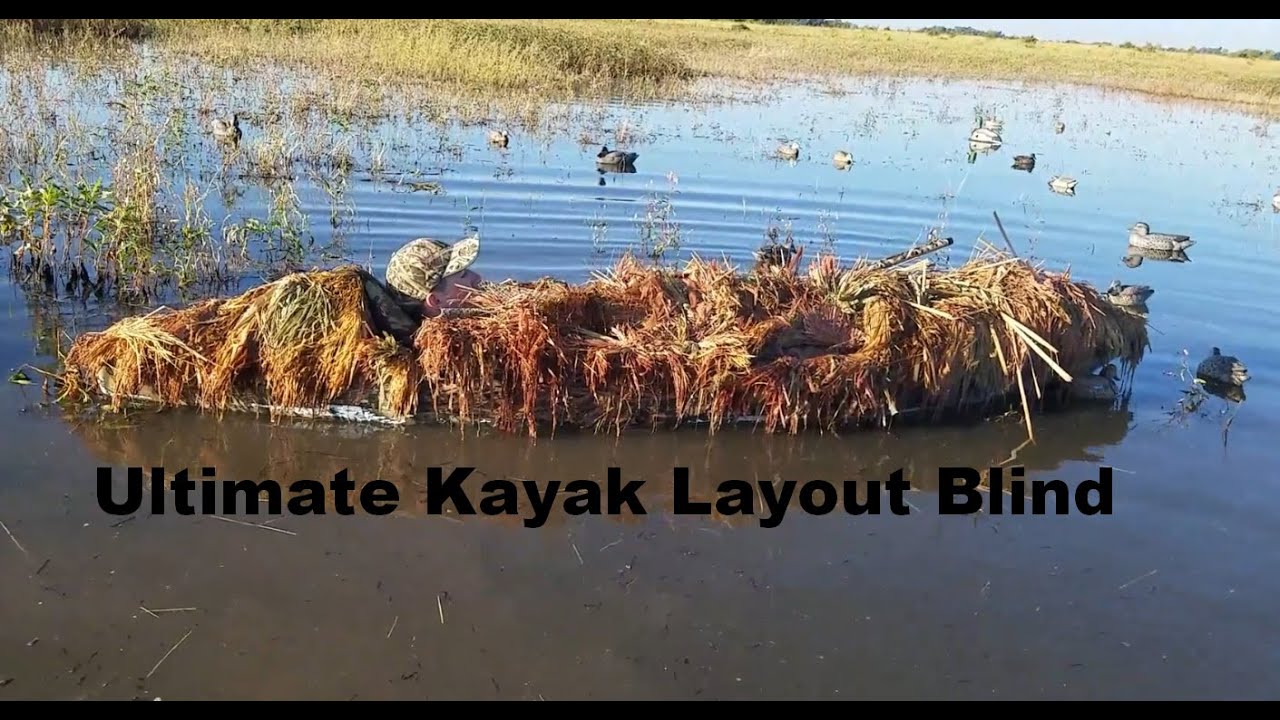 Kayak Duck Blind - YouTube