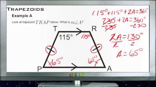 Trapezoids: Examples (Basic Geometry Concepts)
