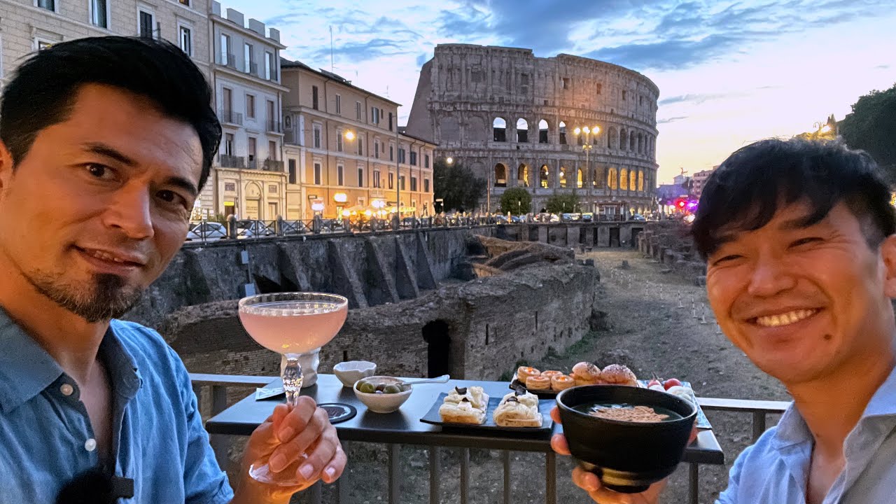 絶景 世界遺産コロッセオの目の前でアペリティフ 食前酒 素敵なお店ご紹介シリーズ イタリア ローマに来たら絶対来るべき世界500barsにも選ばれる 素敵なbar 来ないと絶対損 イタリア語なし Youtube
